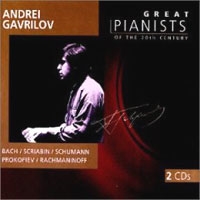 Andrei Gavrilov Bach Scriabin Schumann Prokofiev Rachmaninoff (2 CD) артикул 9322c.