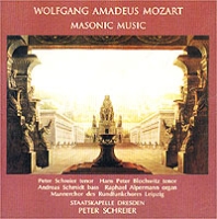 Wolfgang Amadeus Mozart Masonic Music артикул 9348c.