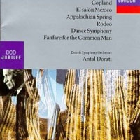 Copland El Salon Mexico Appalacian Spring Rodeo Dance Symphony Fanfare Dorati артикул 9375c.